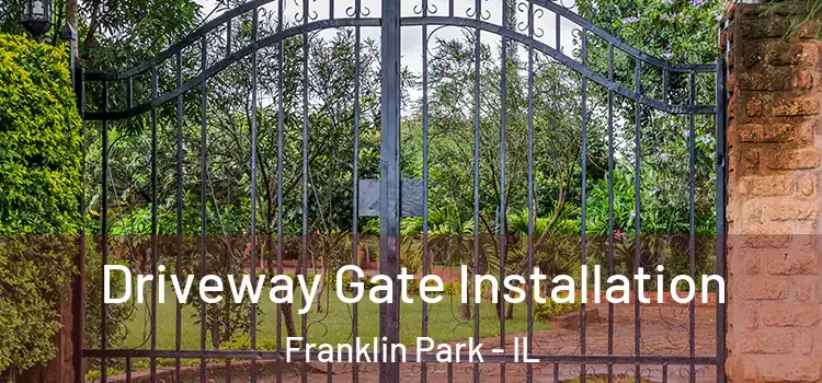 Driveway Gate Installation Franklin Park - IL